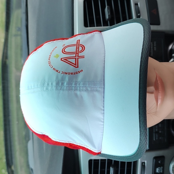 Boco Gear 40th Anniversary Medtronic Twin Cities Marathon Gym Strapback Hat Cap - Picture 1 of 10